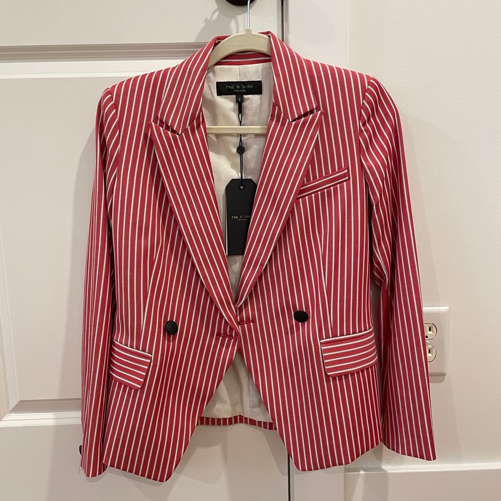 Rag & Bone Fletcher Striped Blazer
